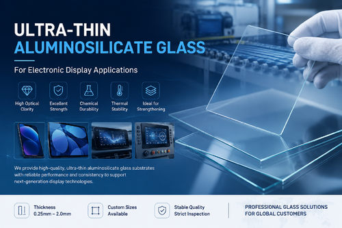 Jüngste Firmenblogs über Ultradünnes Aluminosilikatglas für moderne Anzeigetechnologie