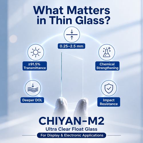 Jüngste Firmenblogs über Why Does Thin Glass Need More Than High Light Transmittance?