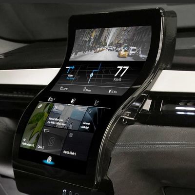 Guter Preis 3D-kurvige Fahrzeugbildschirmbedeckung Glas Anti-Glanz gehärtet Online
