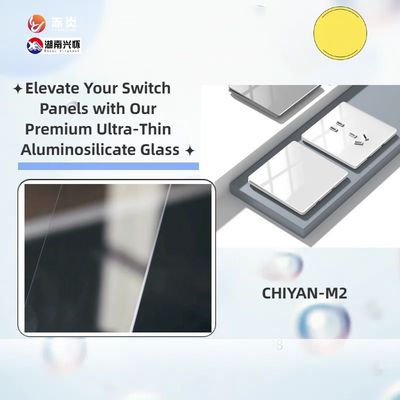 Guter Preis Anti-Glare-Schalter-Panel Glas 1,1 mm Ultra-Flachfläche Regelmäßige Größe 1300*1100mm Bleistifthärte 9H Kratzfest Online